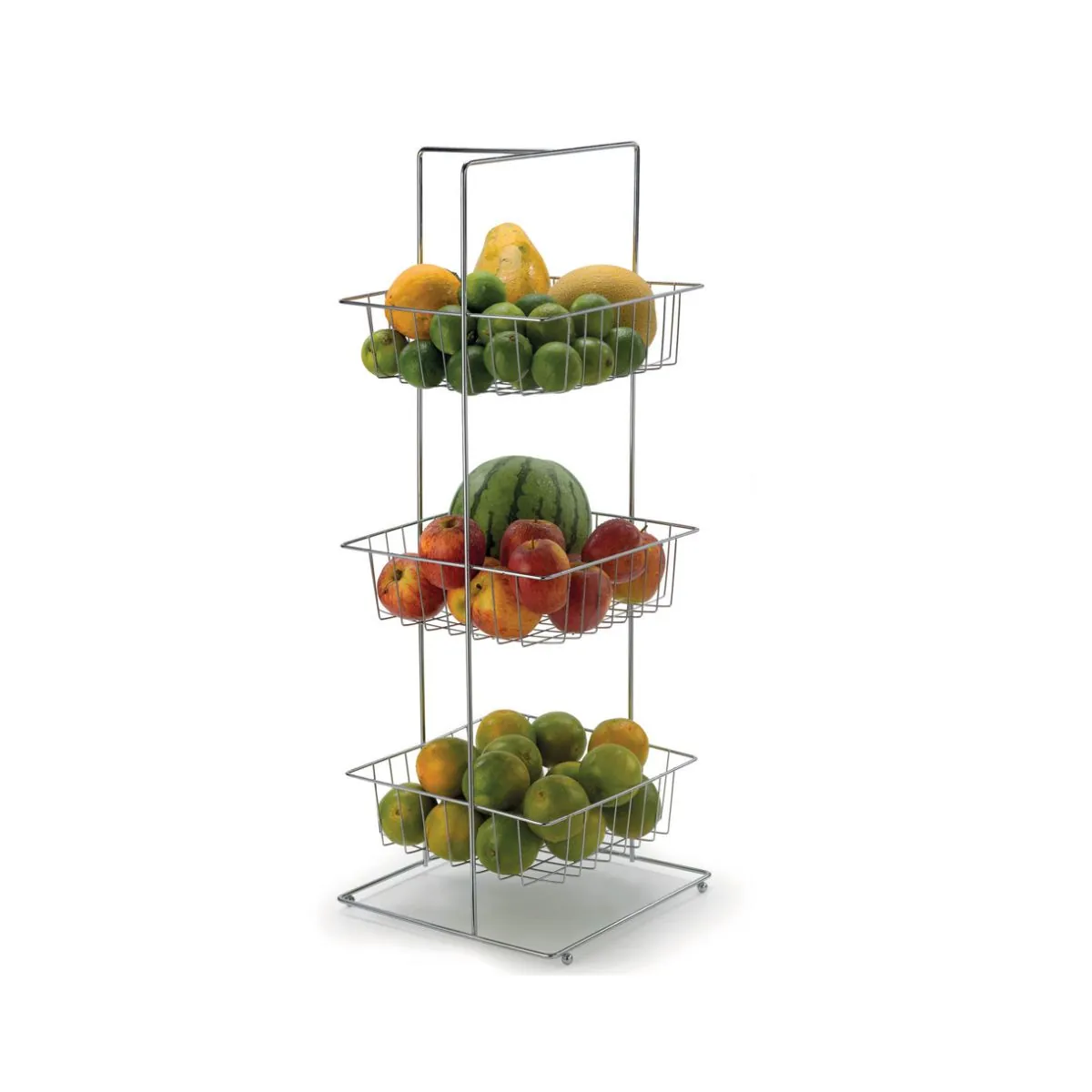 Fruteira Tripla Quadrada Arthi Master 1092C