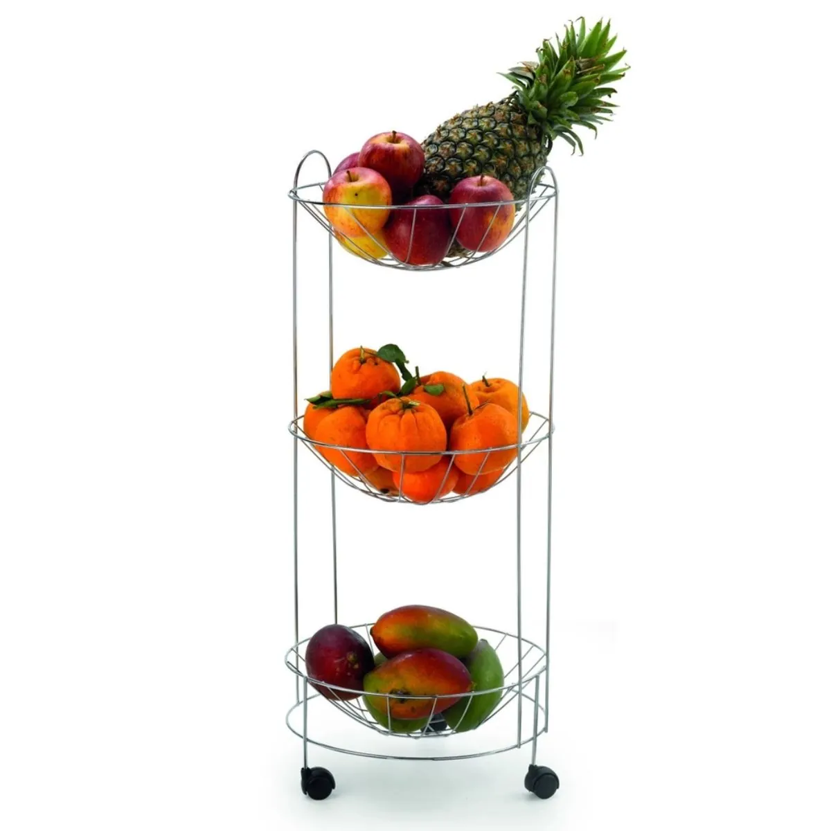 Fruteira Tripla Redonda Arthi