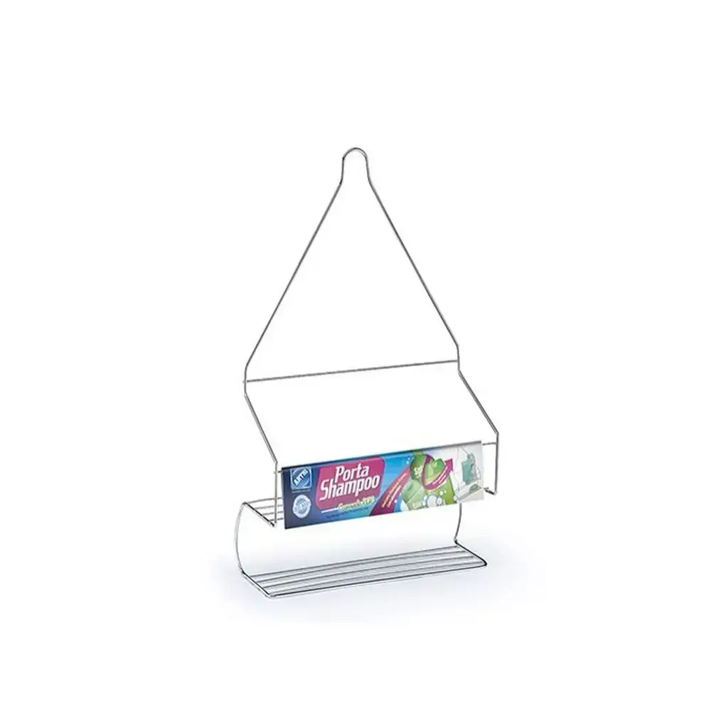 Porta Shampoo Pop Cromado Arthi