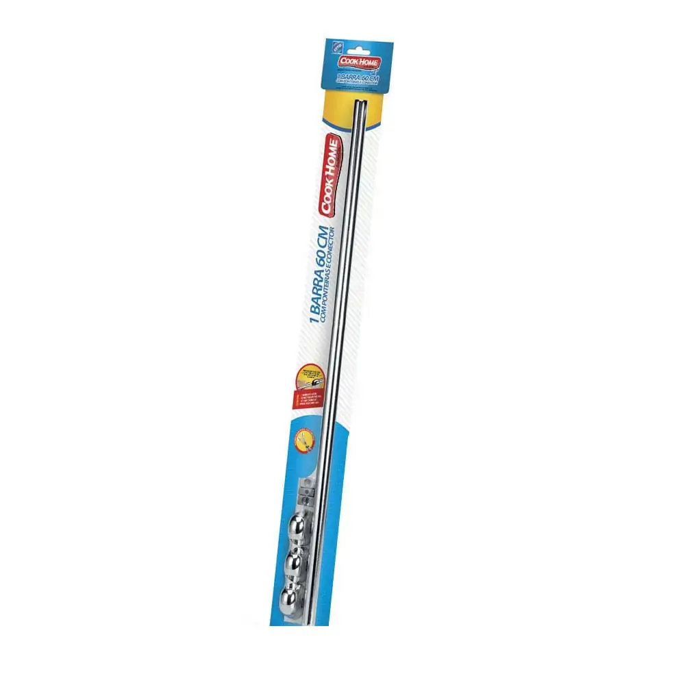 Barra em Aço 45cm Cromada
