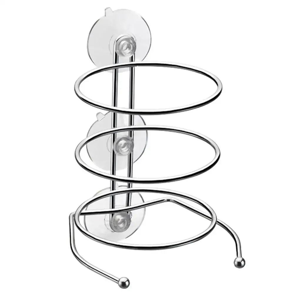 Suporte para Secador de Cabelo Cromado