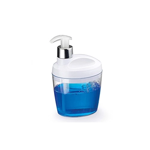 Porta Sabonete Líquido Cristal Branco