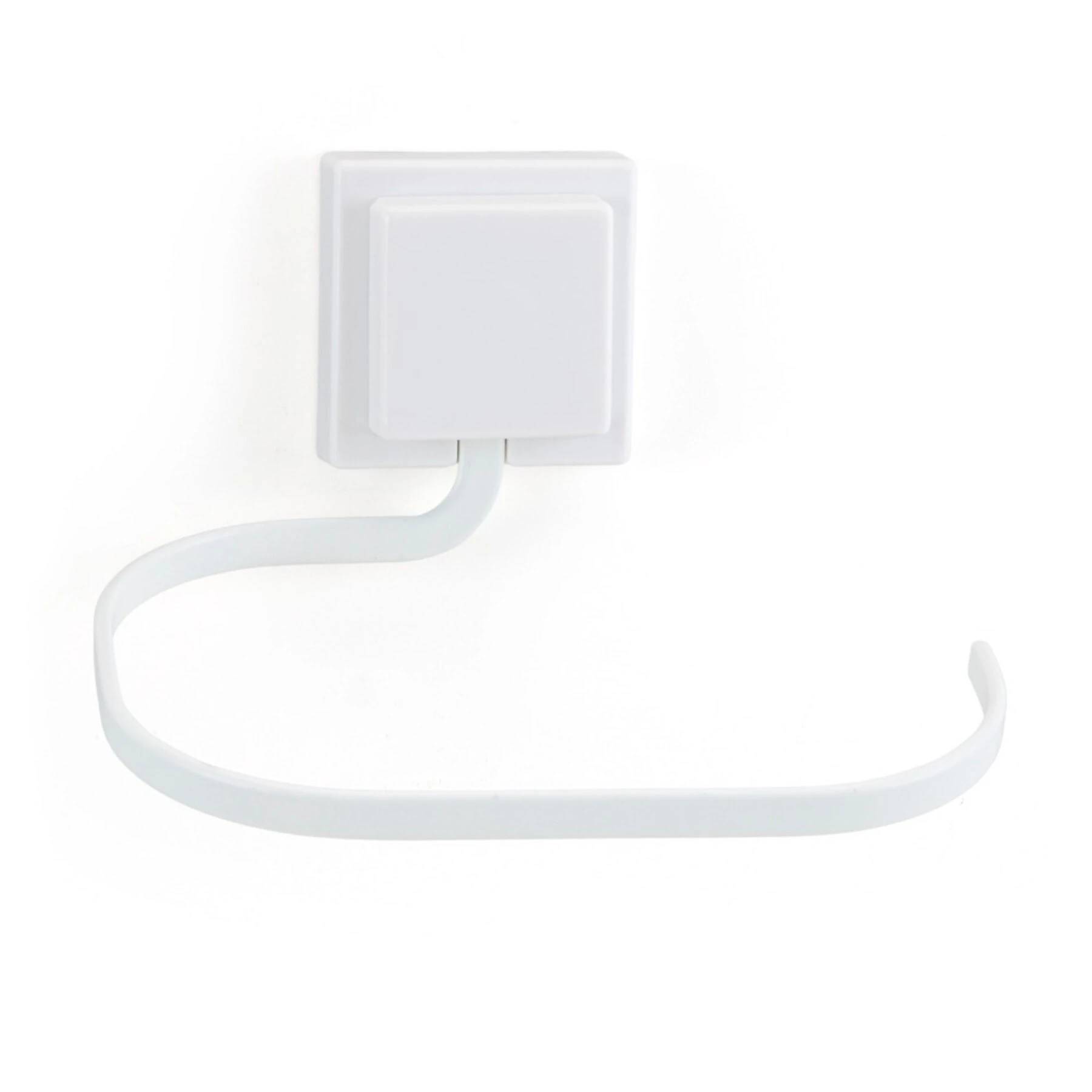 Porta Toalha de Rosto para Banheiro Branco Piatina Arthi