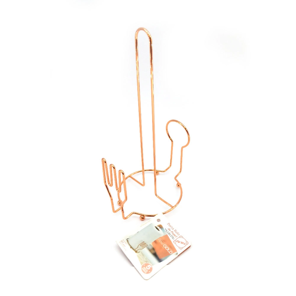 Porta Rolo Rose Gold