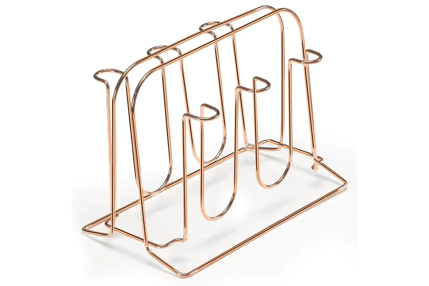 Suporte em Aço para 6 Copos Rosé Gold