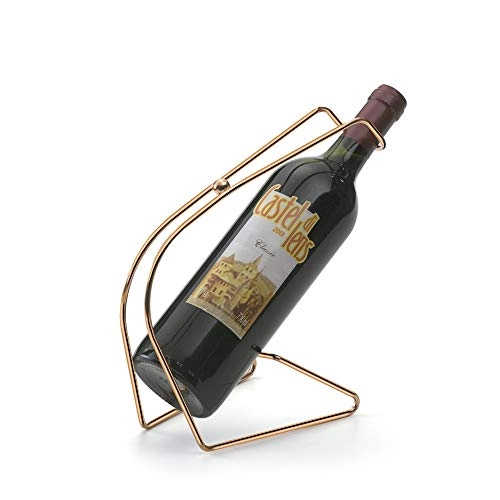 Suporte Para Vinho Rose Gold