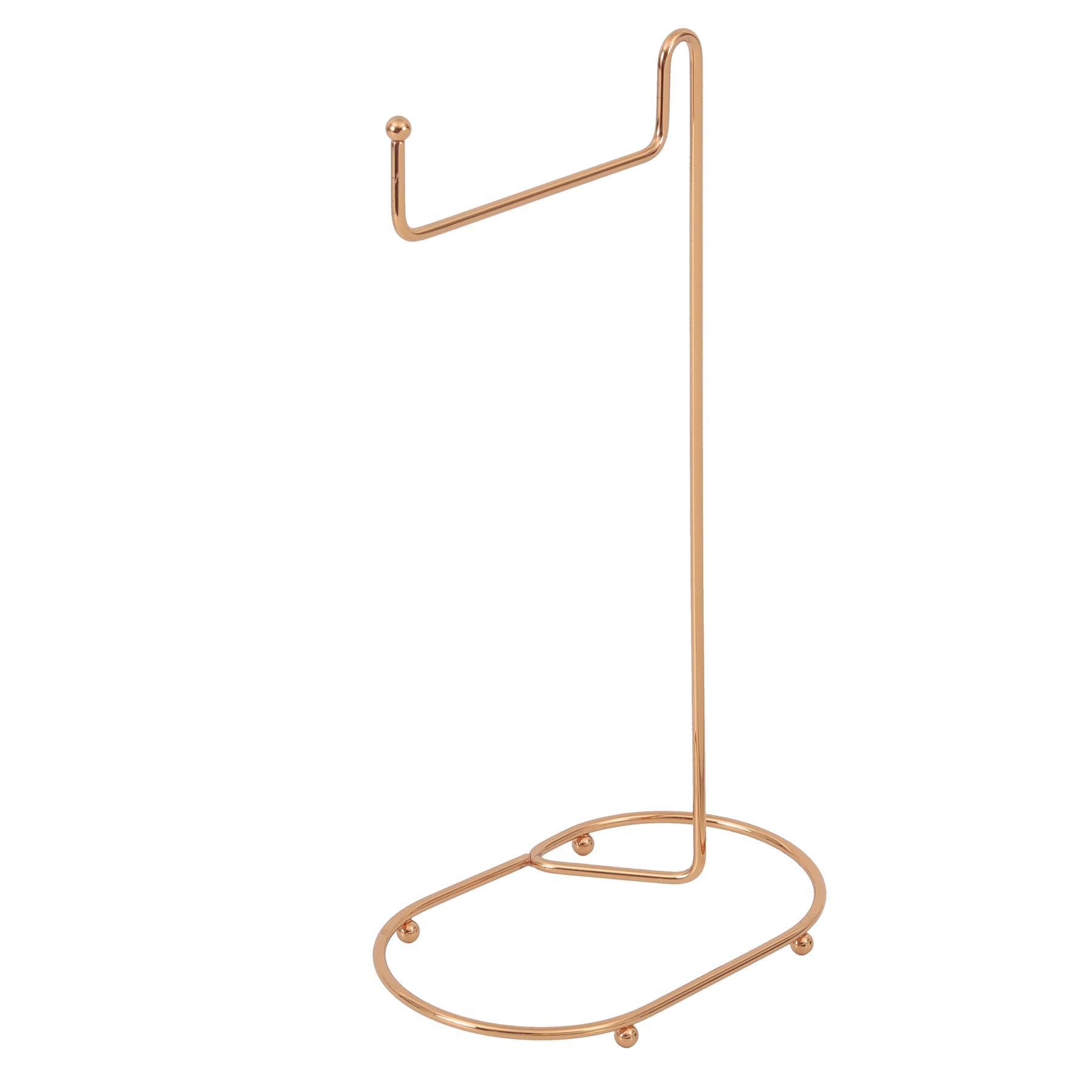 Porta Toalha de Bancada Metal Rose Gold Arthi