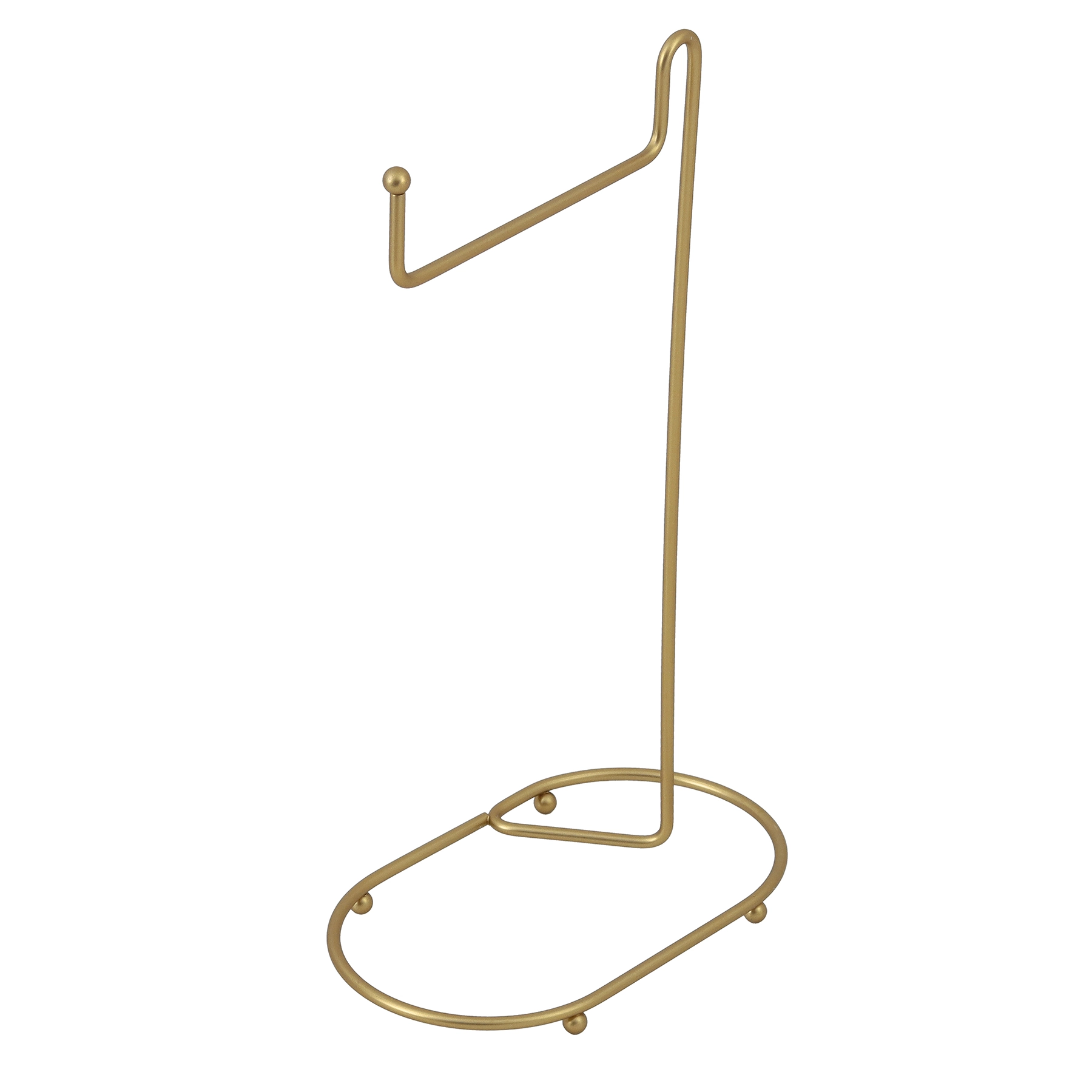 Porta Toalha de Bancada Metal Dourado Arthi