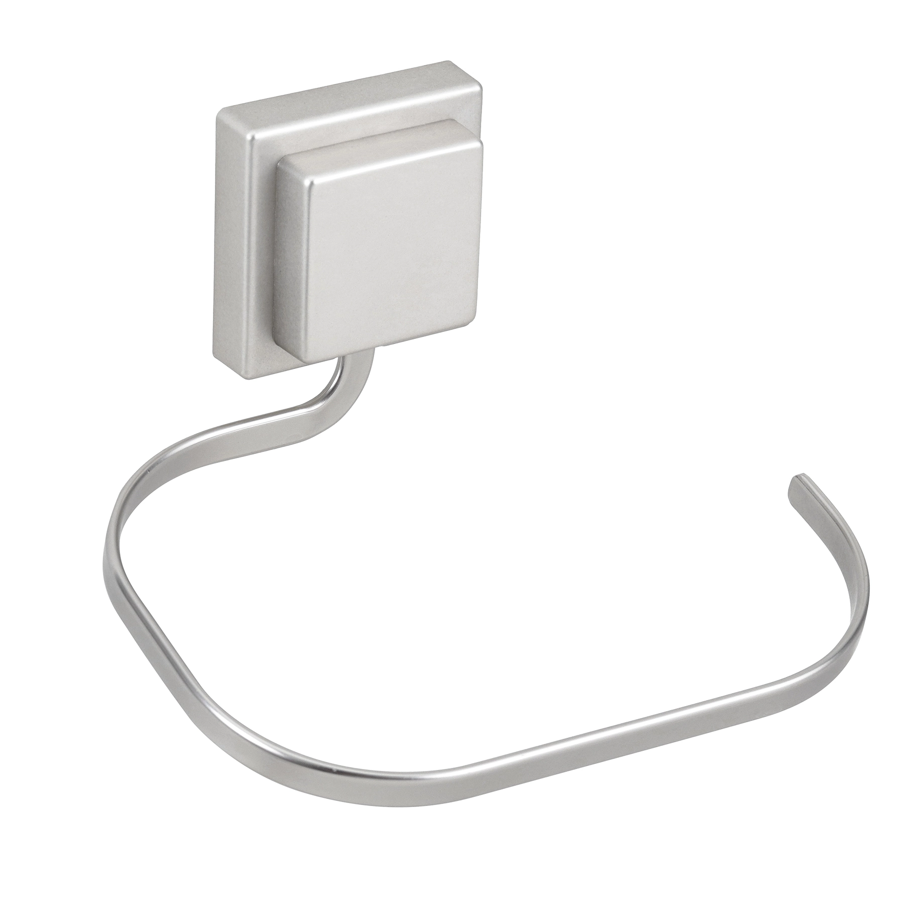 Porta Toalha de Rosto Piatina Cromo Fosco 3M Arthi