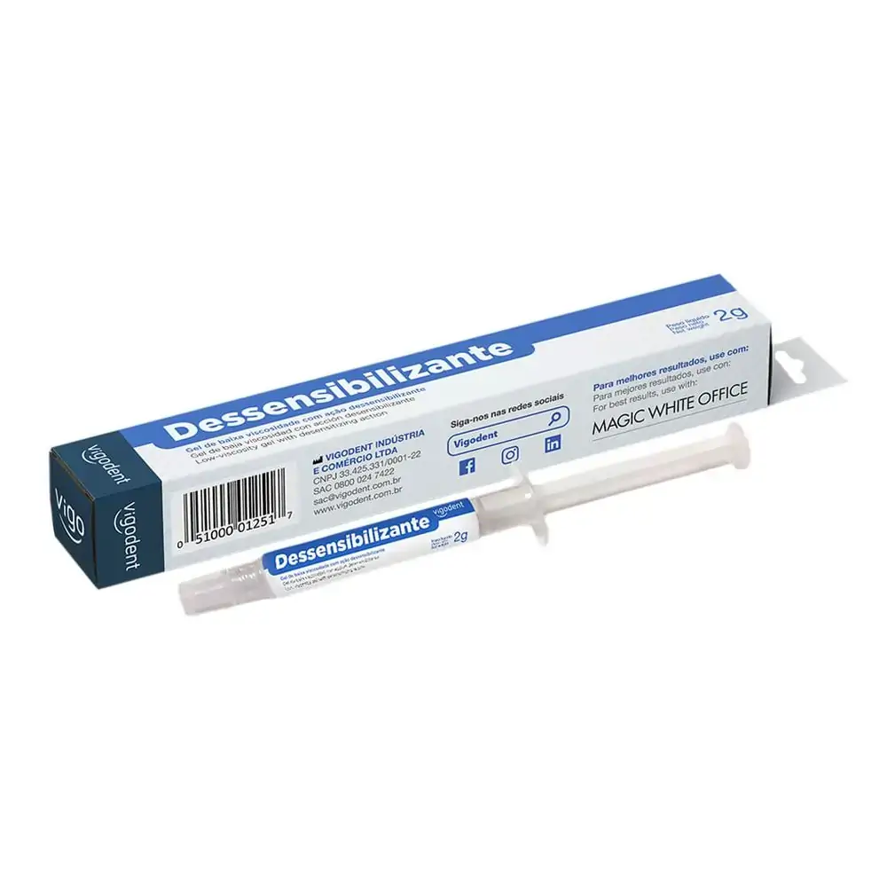 Dessensibilizante 2% 2g - Vigodent