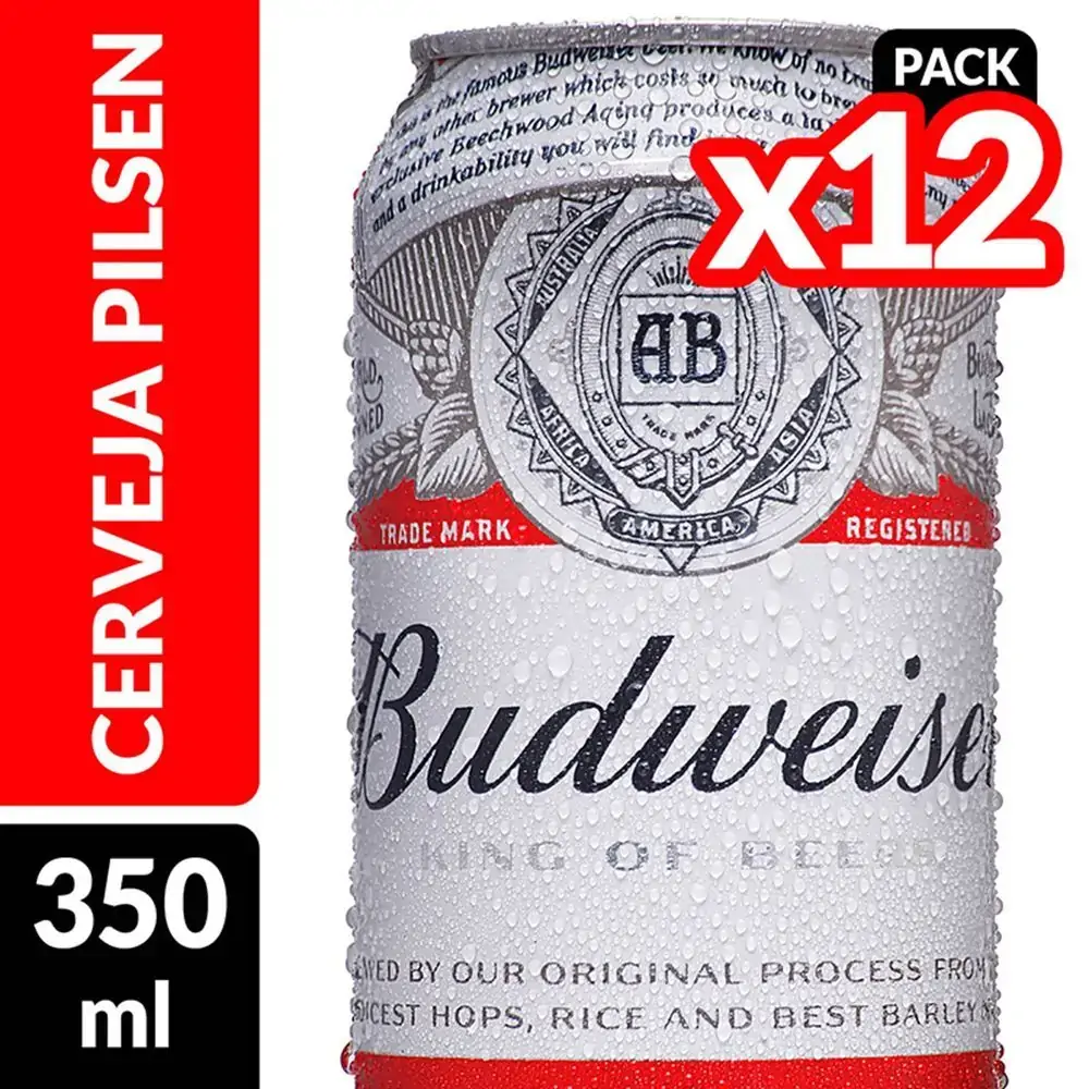 Budweiser Lata||beer