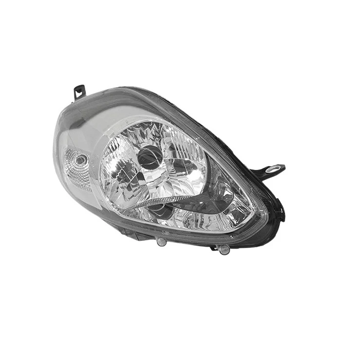 Farol Principal FIAT PUNTO Lado Direito Máscara Cinza - VIA EXPRESSA FIAT0613LD