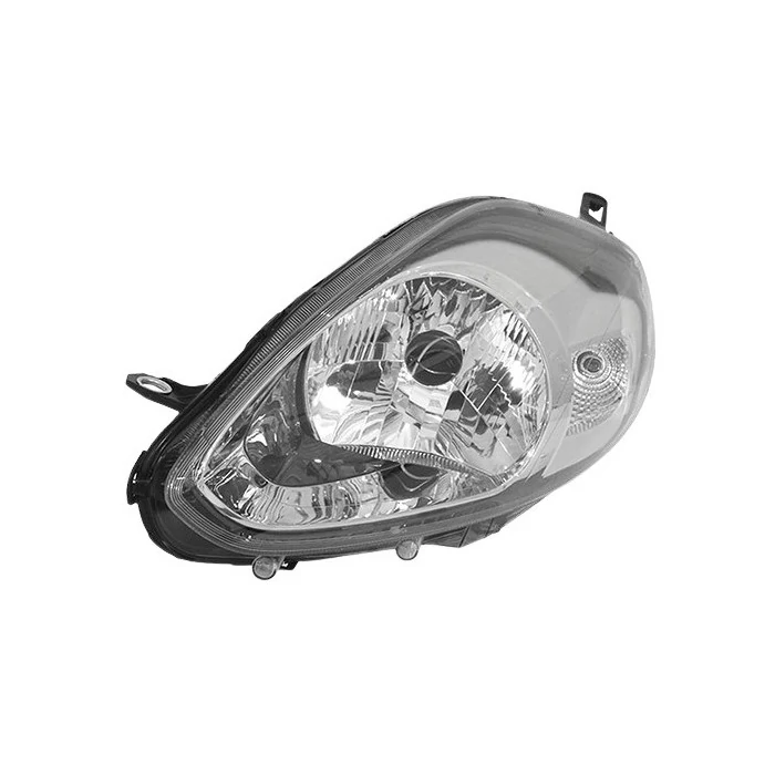 Farol Principal FIAT PUNTO Lado Esquerdo Máscara Cinza - VIA EXPRESSA FIAT0613LE