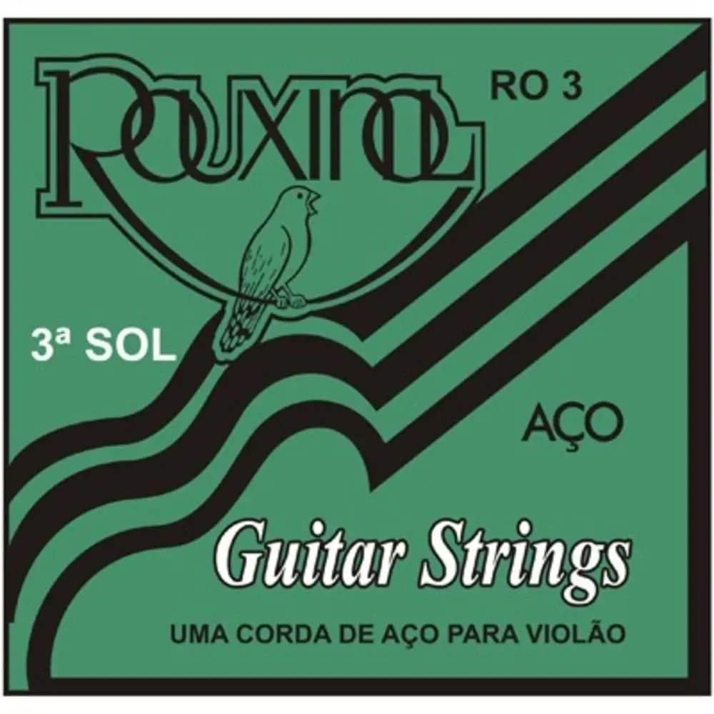 Corda Violao Aco Inox Rouxinol 3a Sol R3