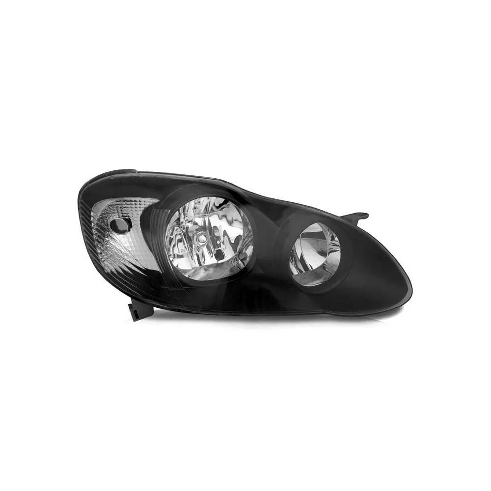 Farol Principal TOYOTA COROLLA/FIELDER Lado Direito Máscara Negra HB3/HB4 - VIA EXPRESSA TY0174