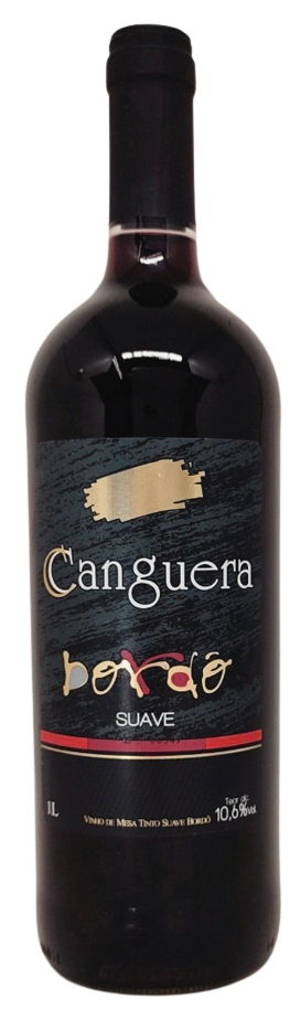 Vinho Canguera 1l Tinto Suave Bordo