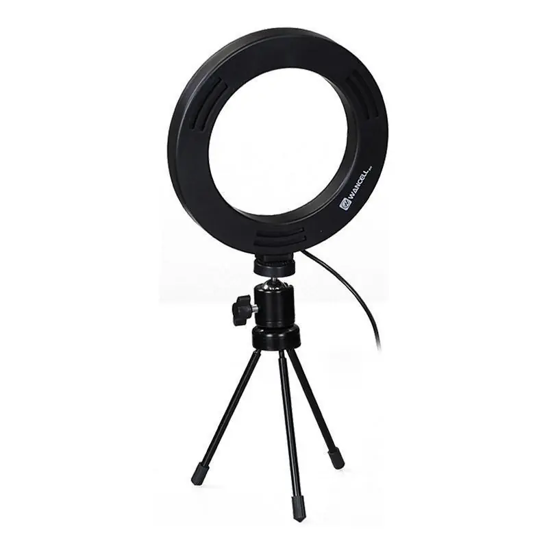 Ring Light Iluminador Led 16cm  + Mini Tripé