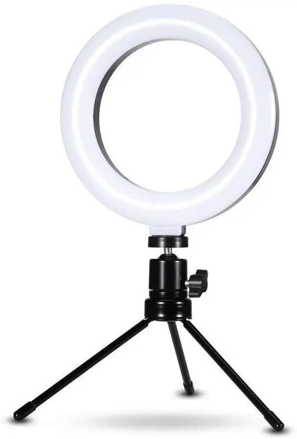 Ring Light Com Tripé 16cm