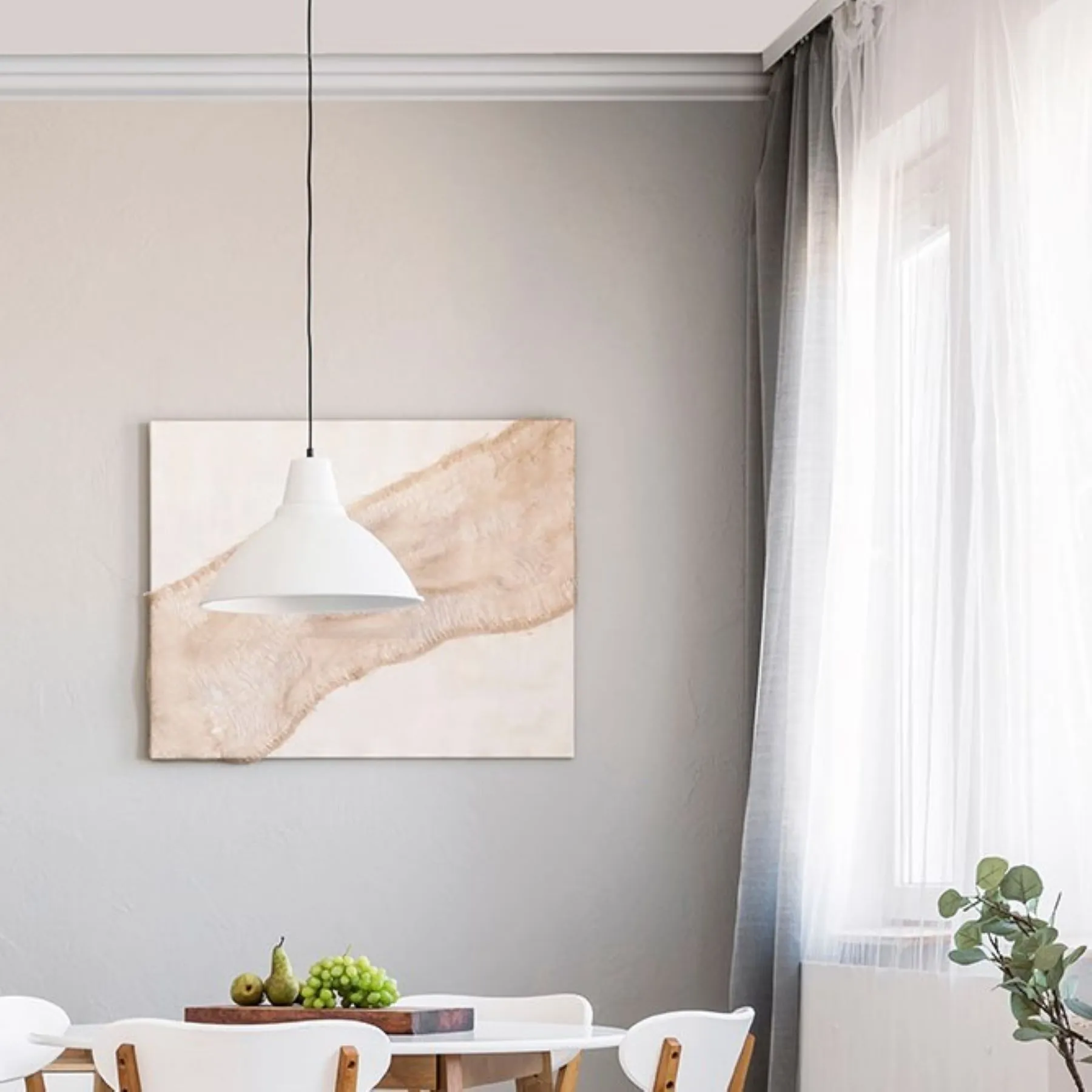 Boiserie Teto 200cm Rodateto C Branco Gart