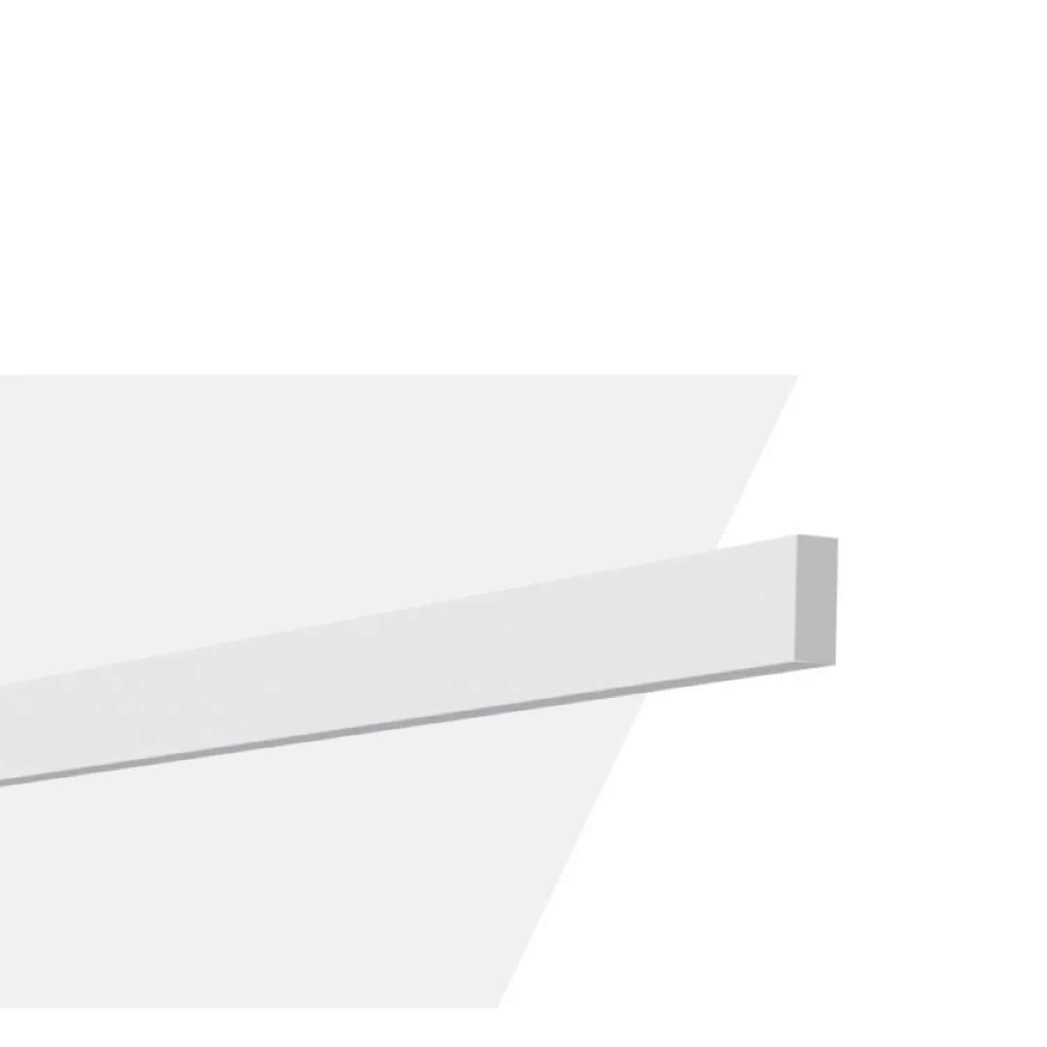 Boiserie/ripado De Poliestireno M2 10mmx2,5cmx2m  Branco