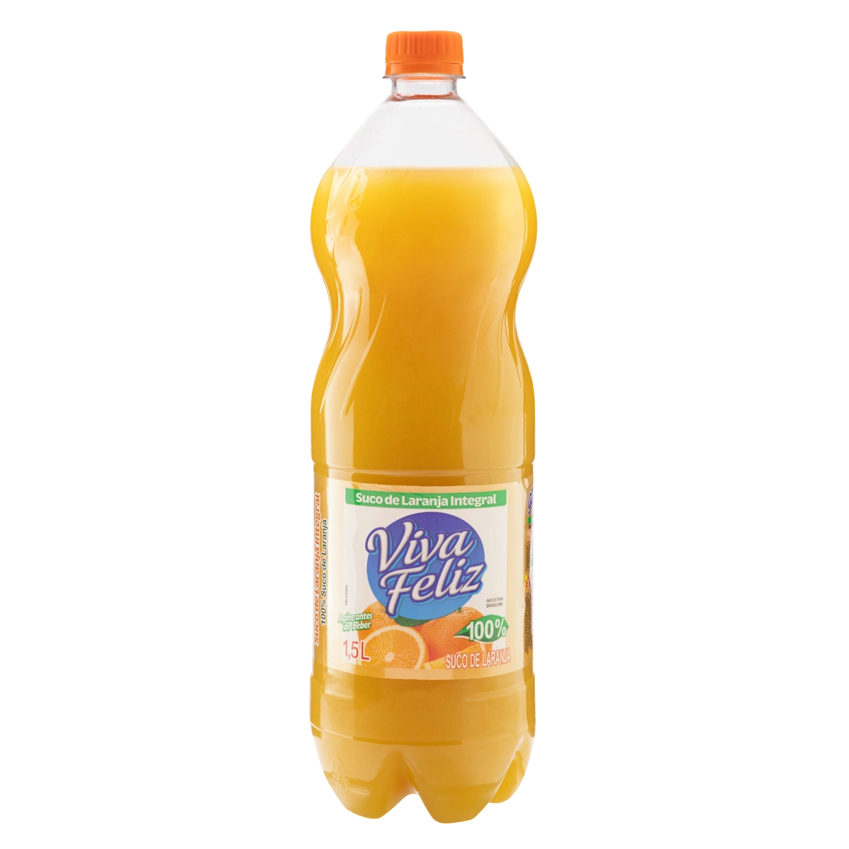 Suco Integral Laranja Viva Feliz Garrafa 1,5l