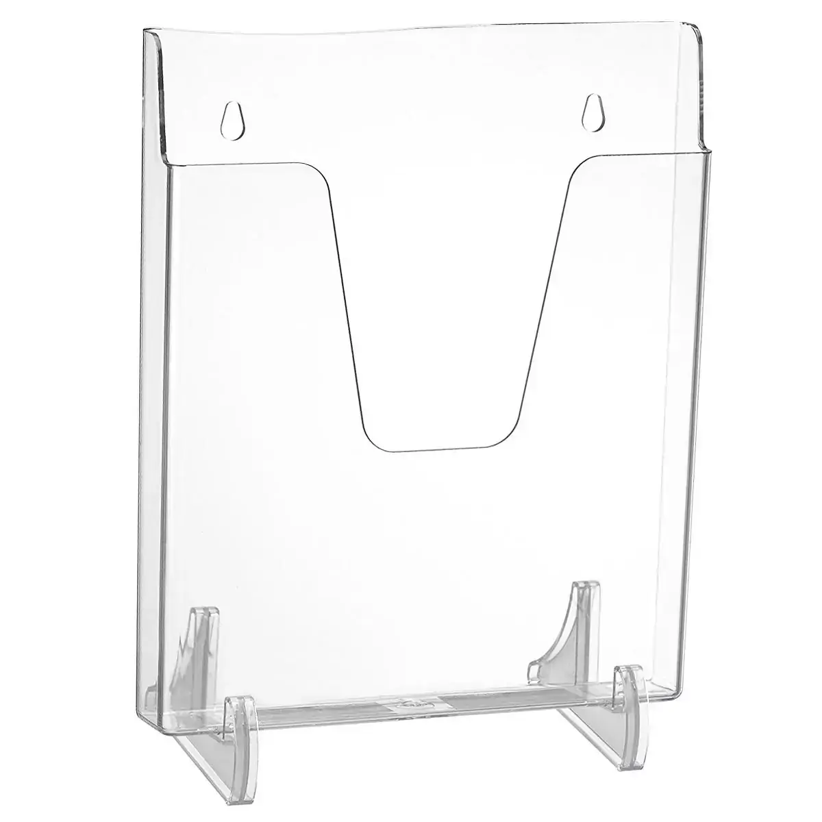 Expositor De Documentos A4 Organizador De Escritório Vertical Transparente Dello