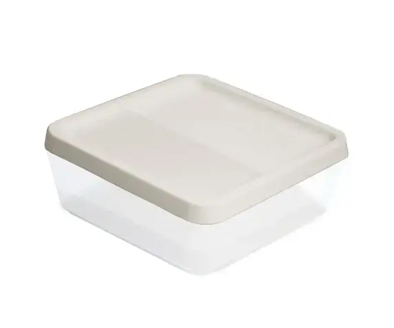 Caixa Organizadora Mini C/tp Soul Cristal/nude