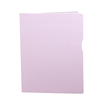 Pasta Catalogo A4 Rosa Pastel C/30 Plastico