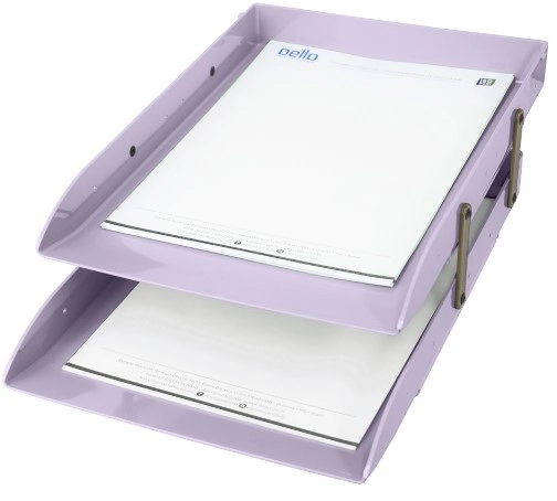 Caixa Correspondencia Polies. Dupla Lilas Pastel 3043.lp Pt 1 Un
