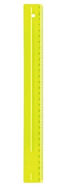 Regua Full Color Verde Limao 30cm
