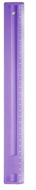 Regua Full Color Roxo 30cm