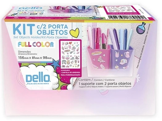 Kit Duo Full Color Rosa/roxo