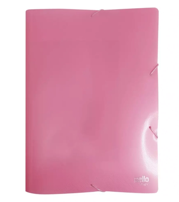 Pasta Aba Elastico Oficio Top Line Perolizada Rosa 0443.wp.0050 Dello