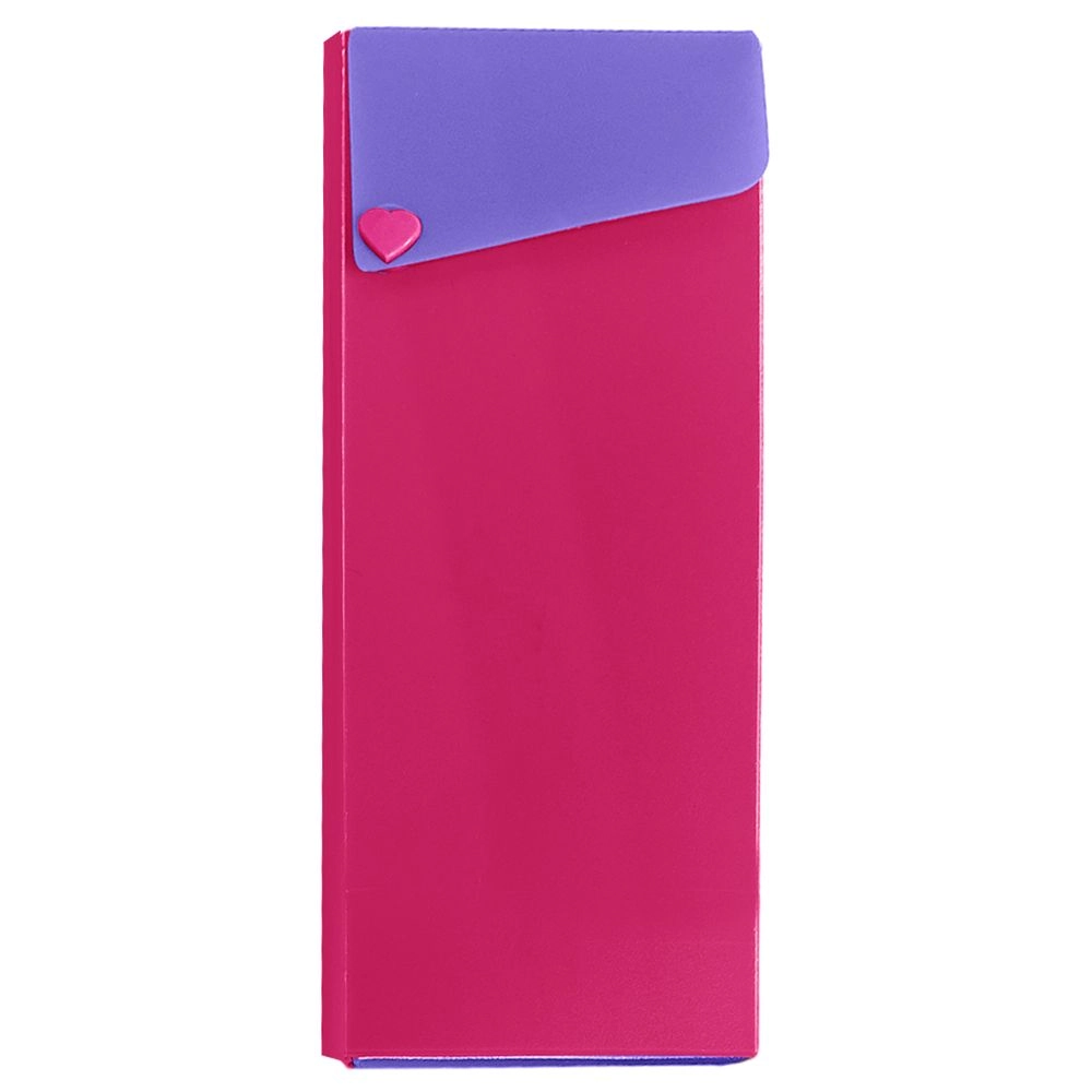 Estojo Multiuso Full Color Rosa E Roxo