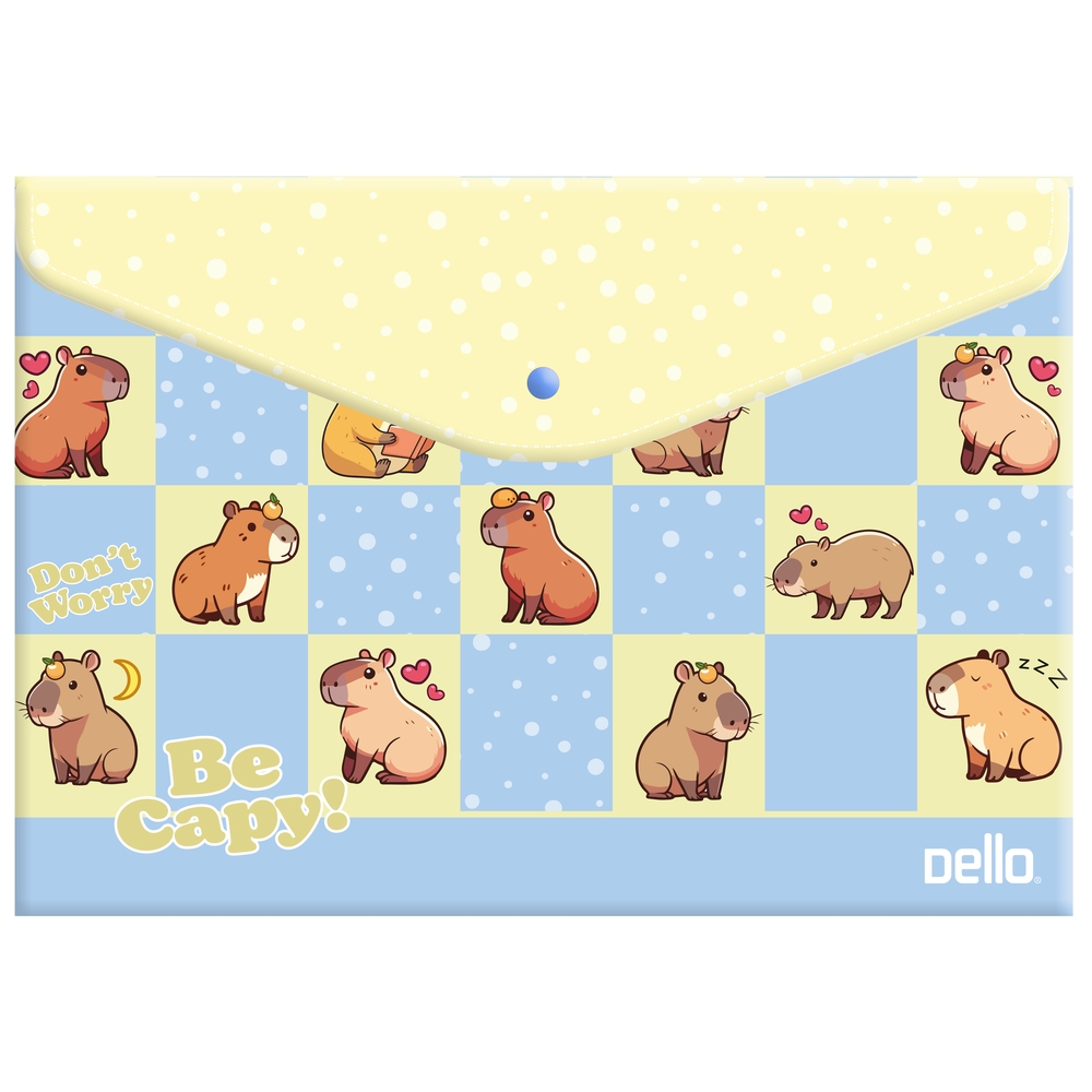 Pasta Envelope Botao Cappy 0018.11.0030 Dello