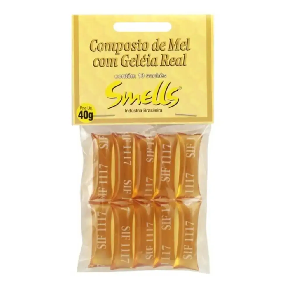 Mel Smells Sache Geleia Real Cartela 40gr