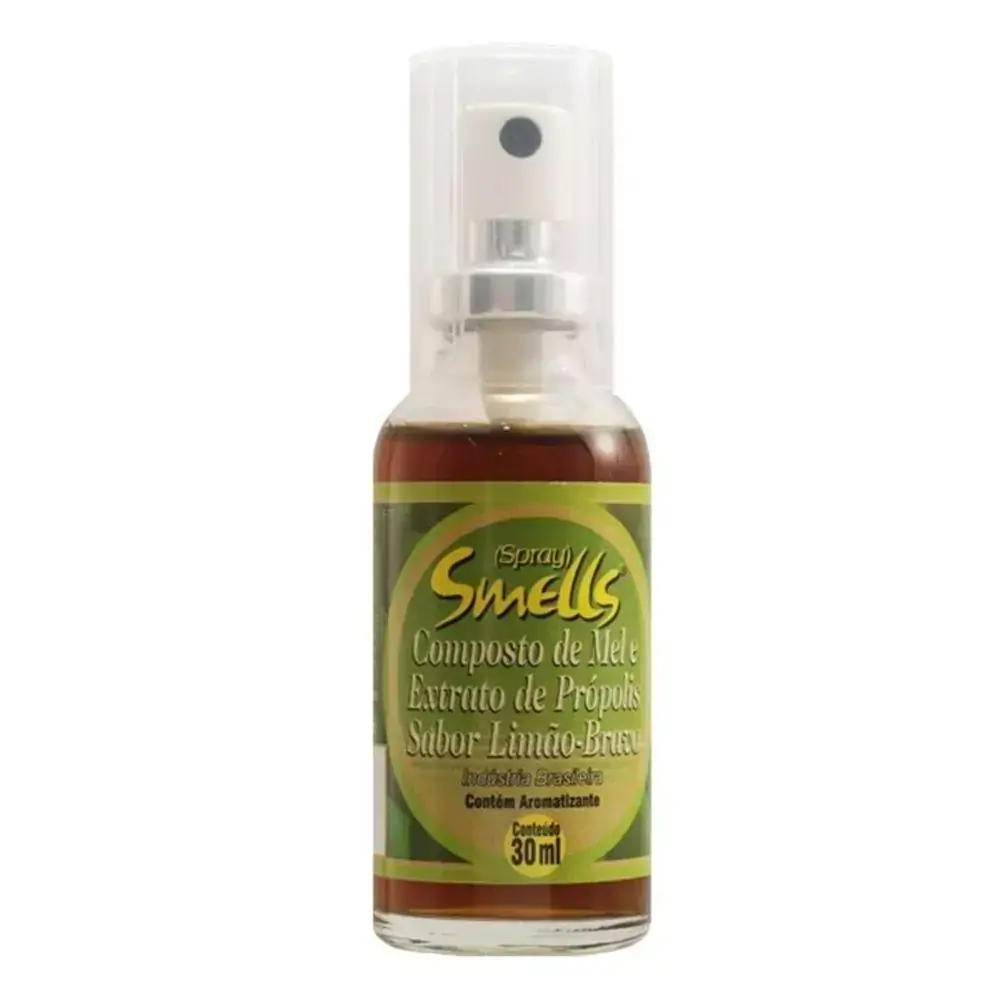 Spray Mel Composto Própolis Sabor Limao-Bravo 30ml Smells