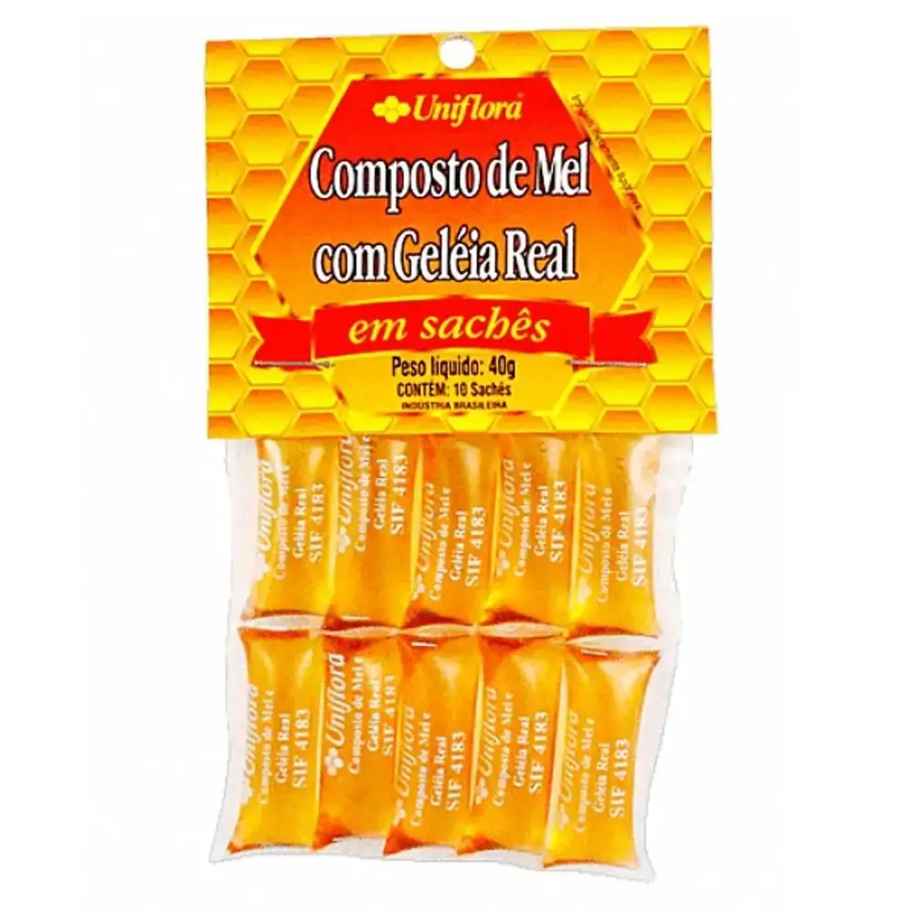 Composto De Mel C/geleia Real Sache Bioasis 40gr