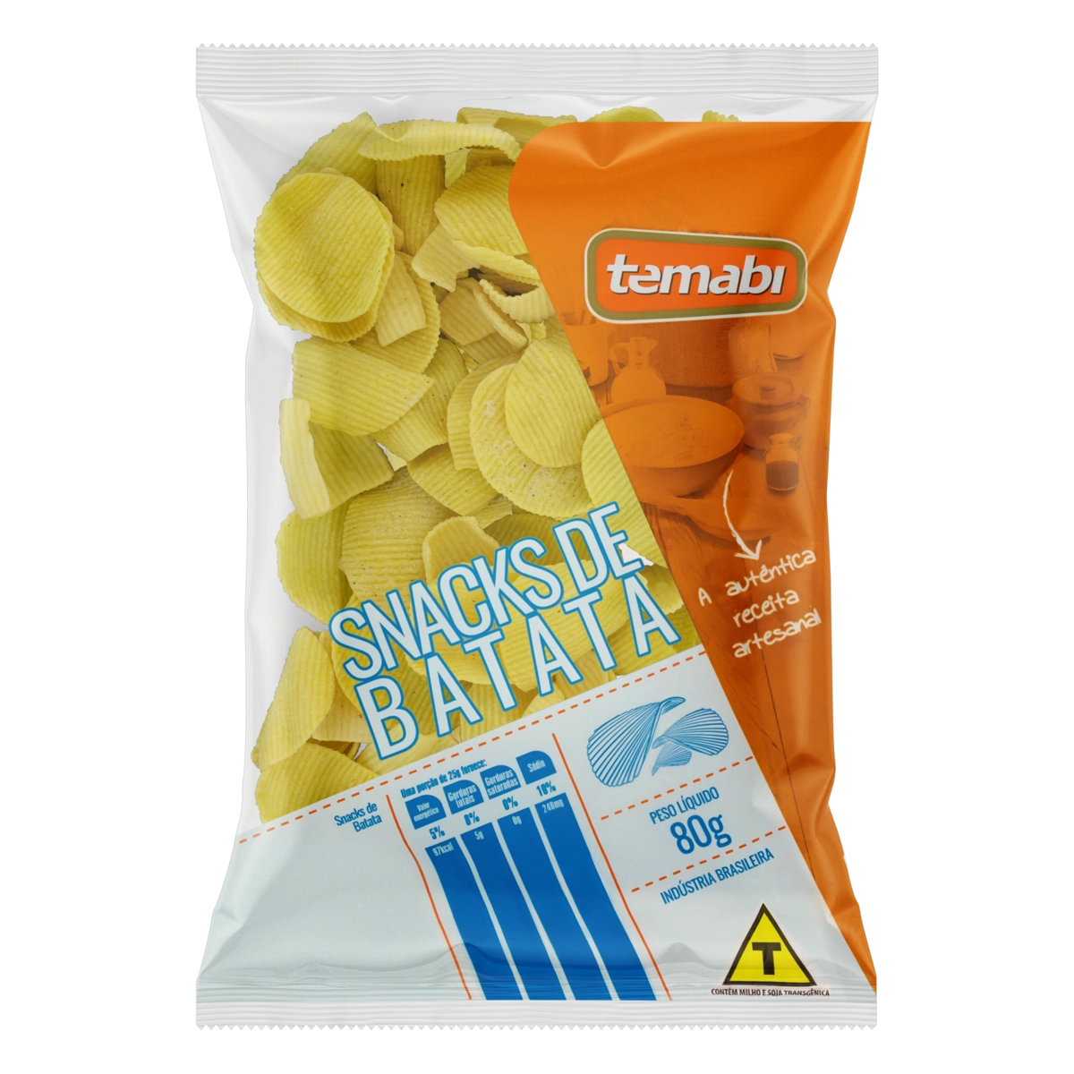 Snack De Batata Temabi Pacote 80g