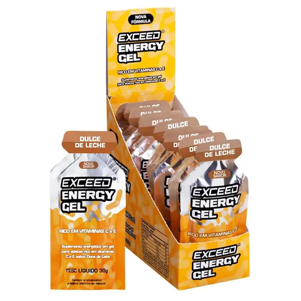 Exceed Energy Gel Leite Cond 30g Distribuidora Mundo Verde