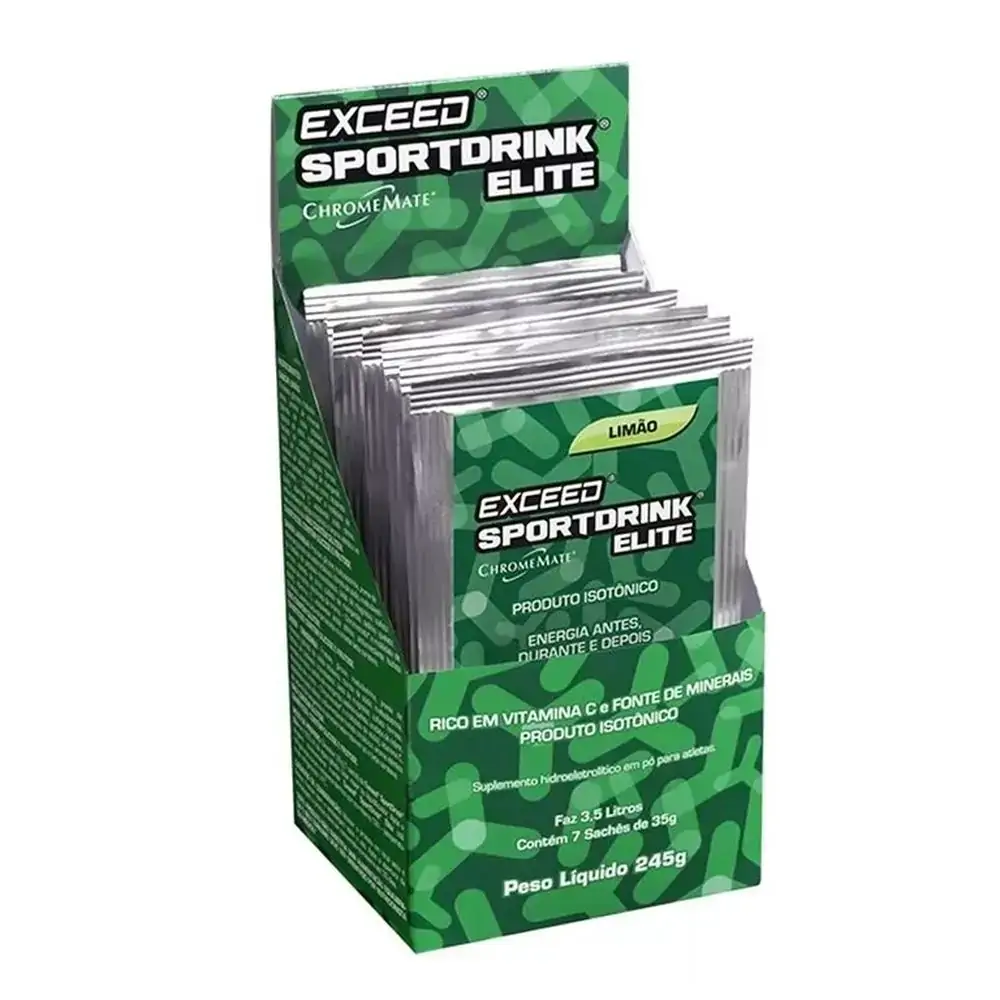 Exceed Sportdrink Elite Limao 245g Advanced Atletas/prat Atividades Fisica