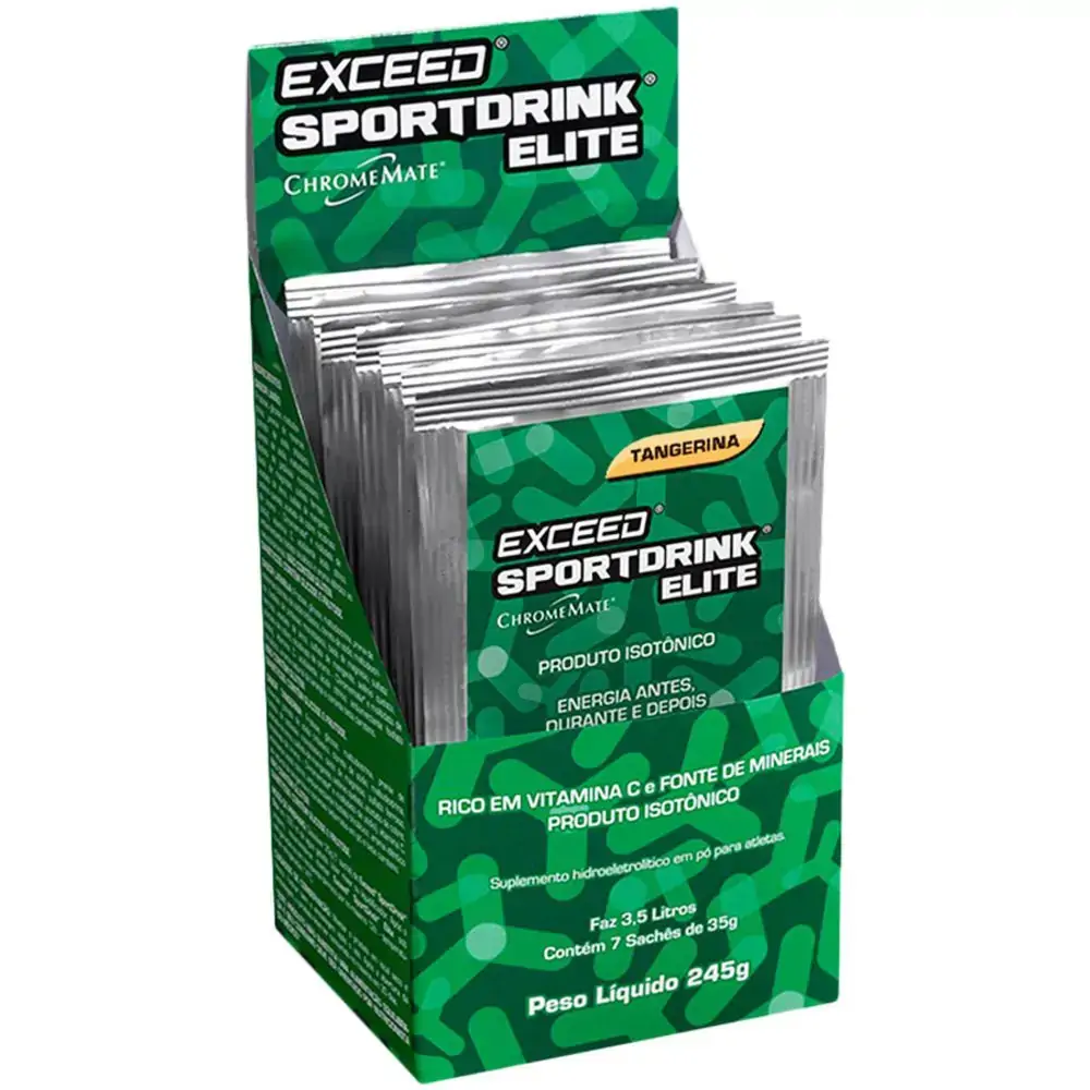 Exceed Sport Drink Elite Tangerina Chrome Mate 245g Fbd