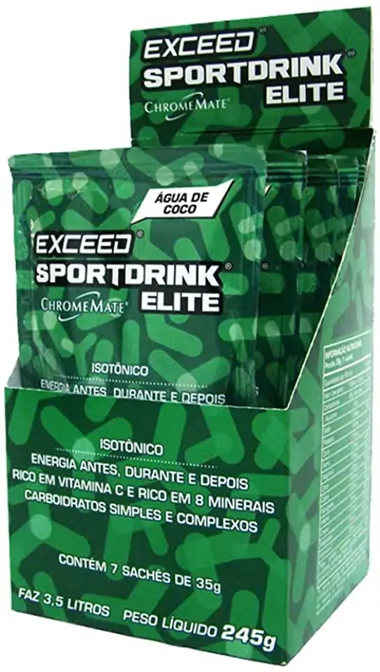 Sport Drink Agua De Coco Cartucho C/7