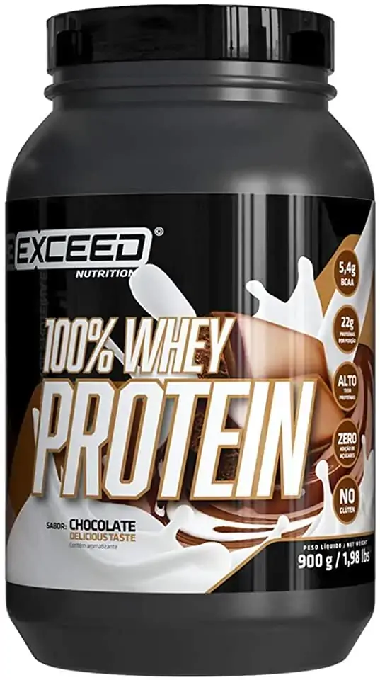 Whey Protein 100 Choc/900g Viver Bem