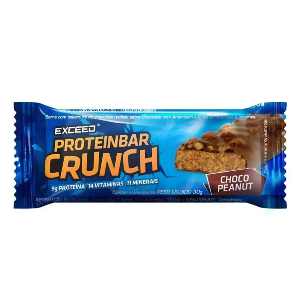 Bar Exceed Proteinbar Crunch Choc Peanut 30g