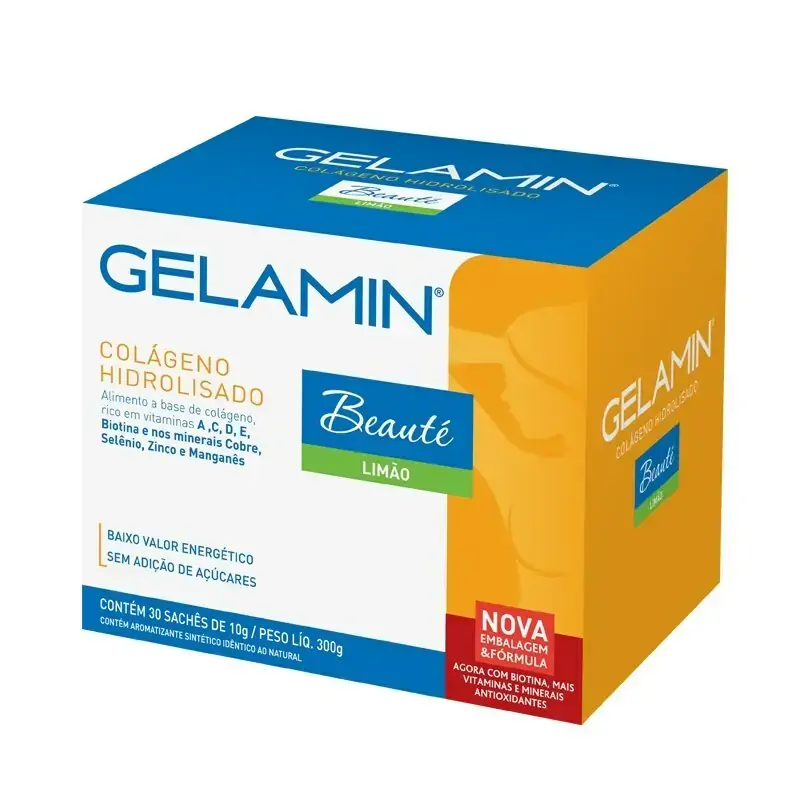 Advanced Gelamin C/ 30 Saches Limao