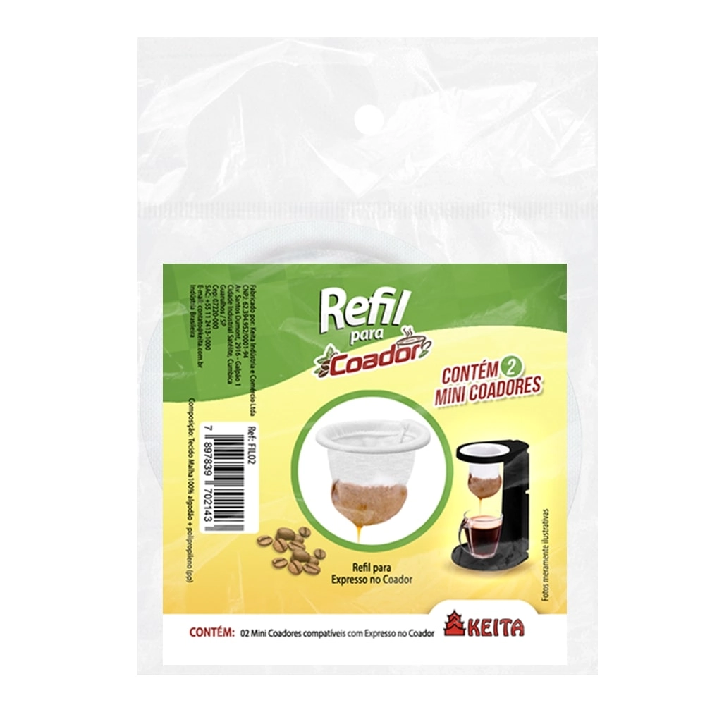 Refil Coador Keita C/2
