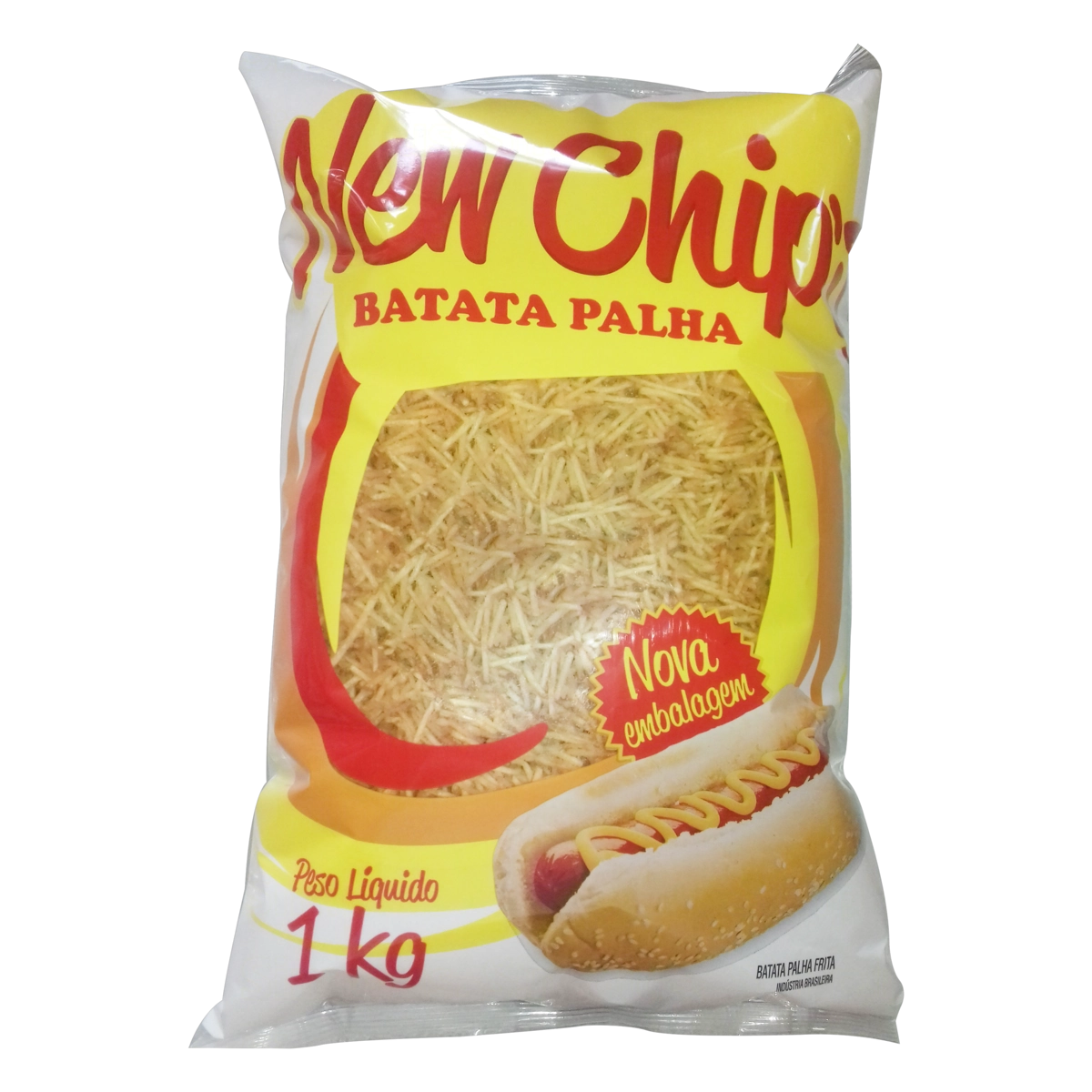 Batata Palha New Chips Pacote 1kg