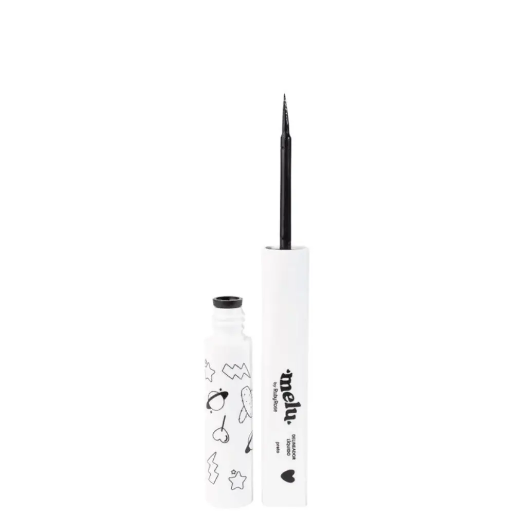 Delineador Liq Preto Ruby Rose 5.8ml