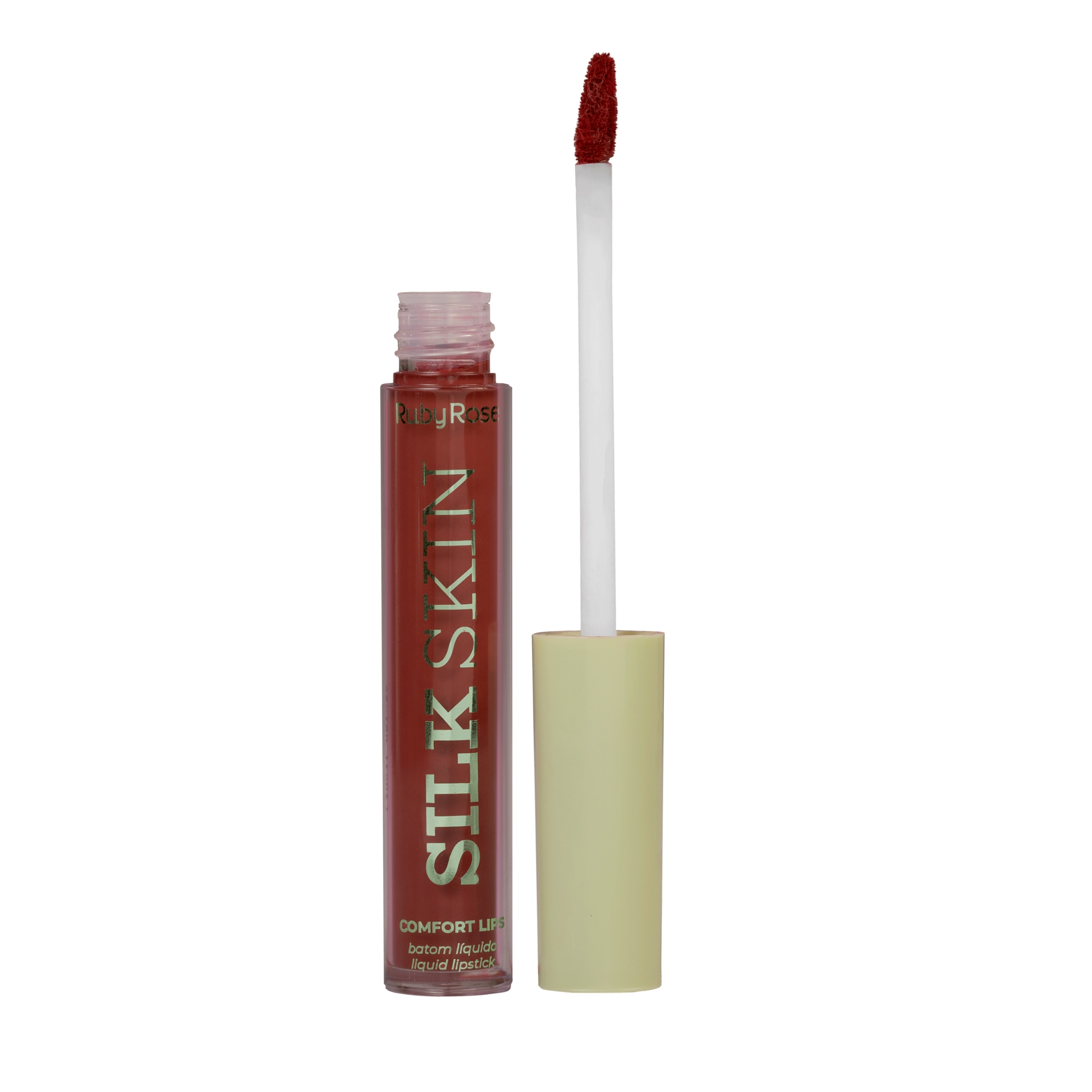 Batom Liq Ruby Rose Silk Skin Comfort Lips Sl11 3.5ml